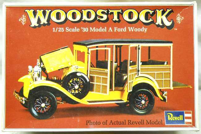 Revell 1/25 Woodstock 1930 Ford Woody Station Wagon, H1324 plastic model kit